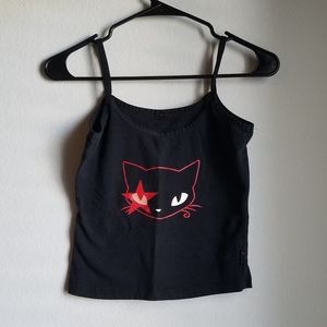 Emily the Strange Cat Tank Top